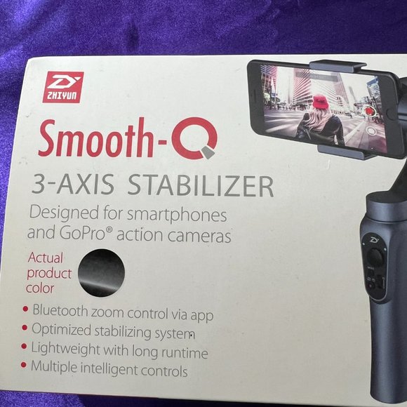 πSmooth Q 3-Axis Handheld Gimbal Stabilizer for Smartphones & Action Cameras - Picture 2 of 16